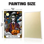 04 Trickster Halloween DIY Metal Poster