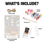 08 Trickster Halloween DIY Metal Poster