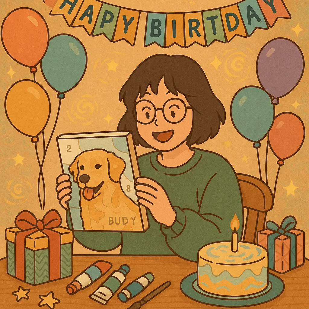 Birthday Gift Painting