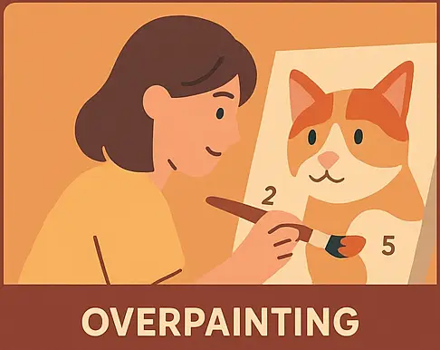Over paint - Paint by Numbers