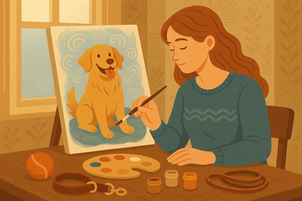 Pet paint by numbers - Paint by Numbers