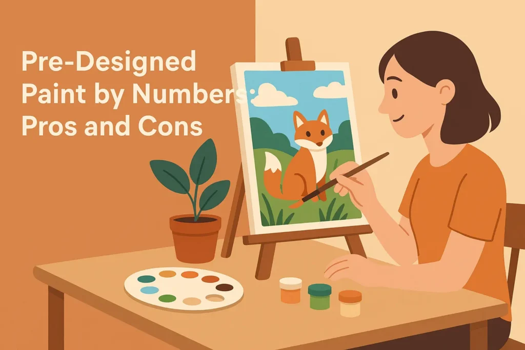 Pre-Designed Paint by Numbers: Pros and Cons