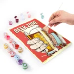 TPH003 (3) Beer Zone DIY Metal Poster