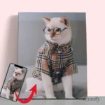 custom cat portrait Pet Portrait Paint by Numbers: Turn Your Furry Friend in Artwork