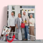 custom family portrait 4 Custom Family Portrait - Paint by Numbers Kit: Your Family’s Legacy in Art