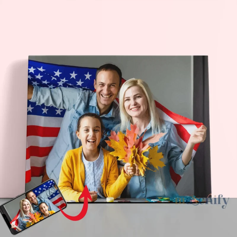 Personalized Family Portrait - Paint by Numbers Kit: Your Family’s Legacy in Art