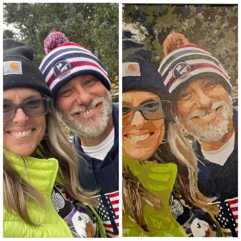 Personalisiertes Familienporträt – Malen-nach-Zahlen-Set: Das Erbe Ihrer Familie als Kunstwerk photo review