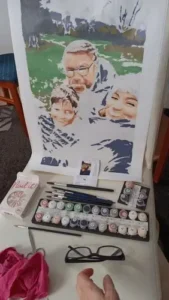 Malen nach Zahlen Set mit eigenem Foto | Dein Foto auf Leinwand | Geschenkidee photo review