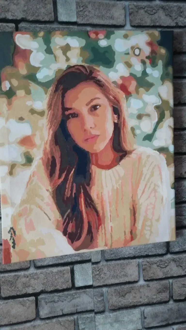 Malen nach Zahlen Set mit eigenem Foto | Dein Foto auf Leinwand | Geschenkidee photo review