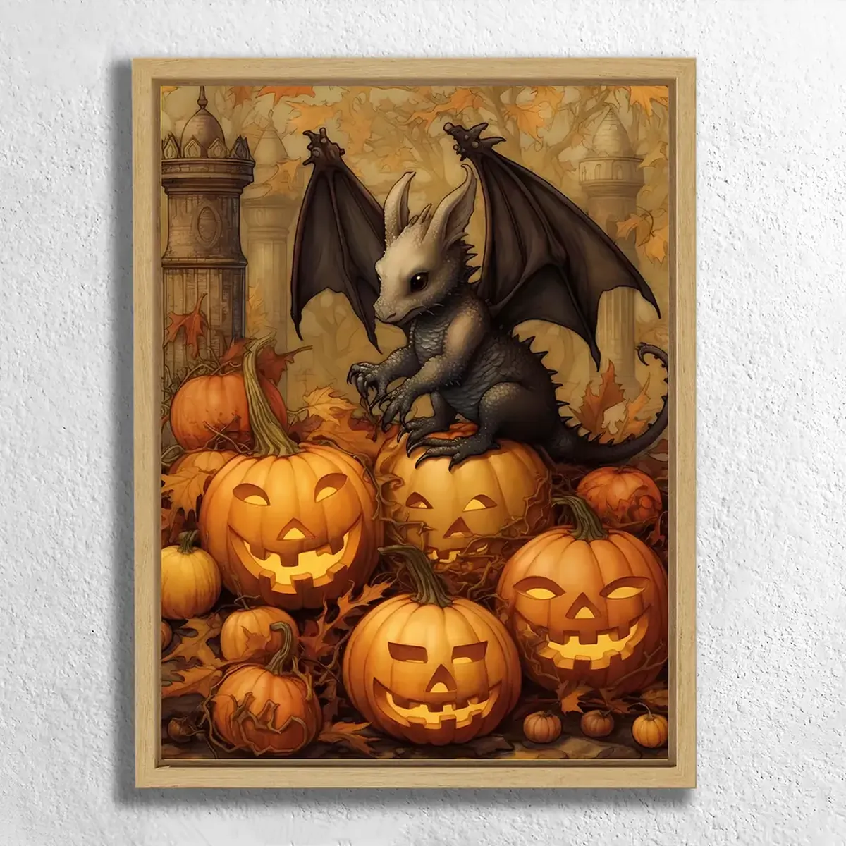 Pumpkin Fields & Haunted Barns: Capturing the Heart of Halloween 🎃 7 - Paint by Numbers Halloween Dragons (21)_floatver_paint-by-numbers_webp