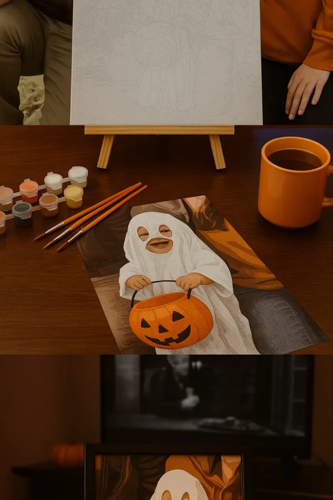 From Photo to Phantom: My Journey Creating a Custom Halloween Paint-by-Numbers Masterpiece 2 - Paint by Numbers From Photo to Phantom: My Journey Creating a Custom Halloween Paint-by-Numbers Masterpiece