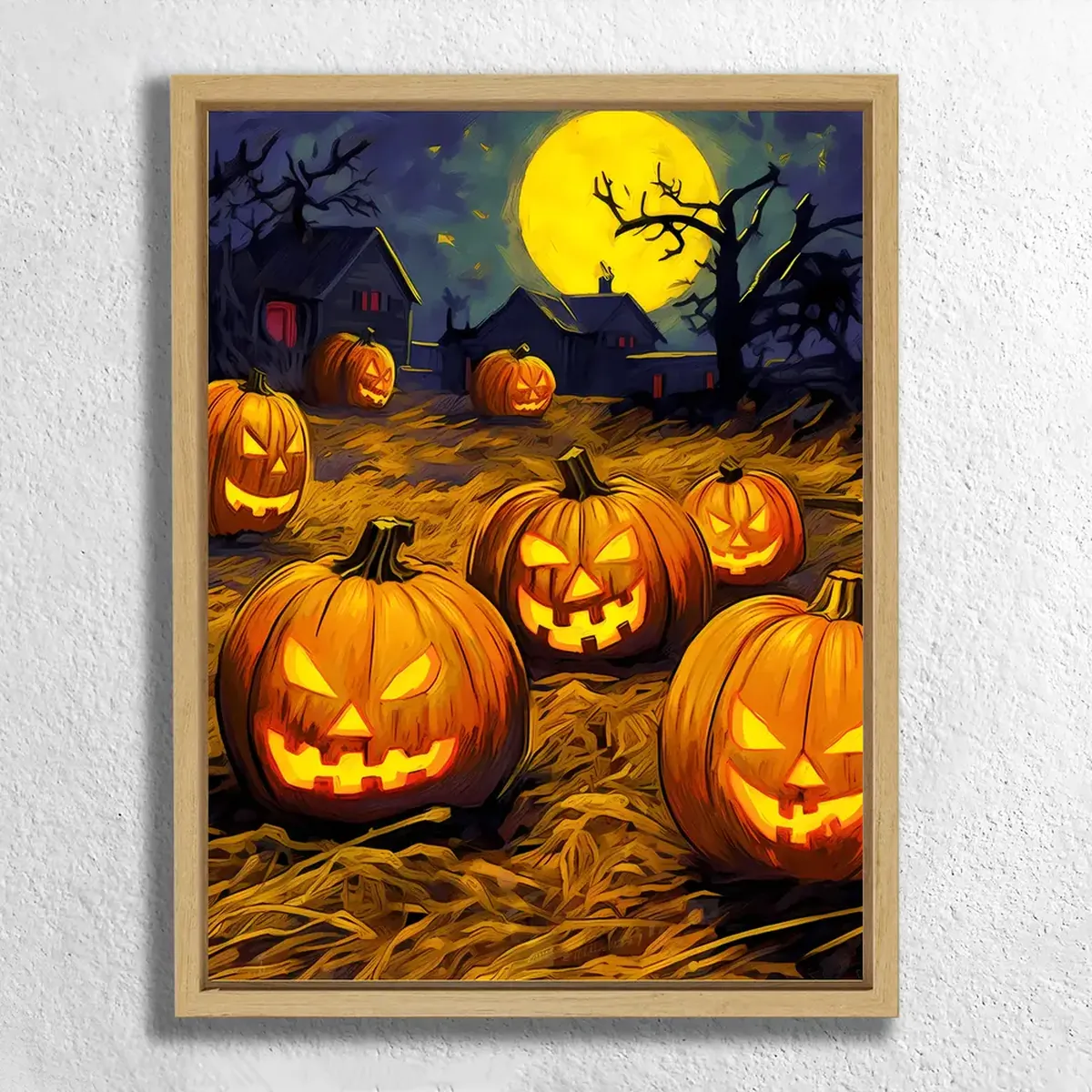 Pumpkin Fields & Haunted Barns: Capturing the Heart of Halloween 🎃 6 - Paint by Numbers Halloween on farm (4)_floatver_paint-by-numbers_webp