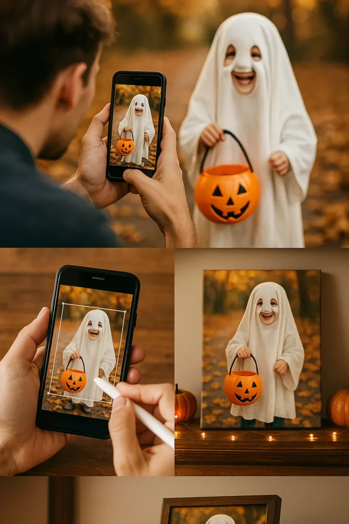 From Photo to Phantom: My Journey Creating a Custom Halloween Paint-by-Numbers Masterpiece 4 - Paint by Numbers Your Step-by-Step Guide: From Digital File to Painted Phantom