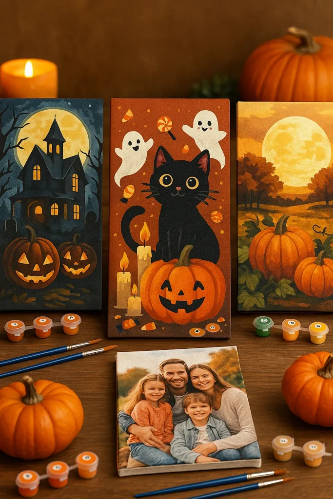 Host a Hauntingly Fun Paint-by-Numbers Halloween Party 4 - Paint by Numbers Step 1: Choose Your Spooky Theme & Kits