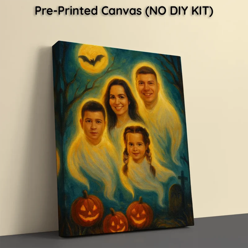 Pre printed Canvas Ghost