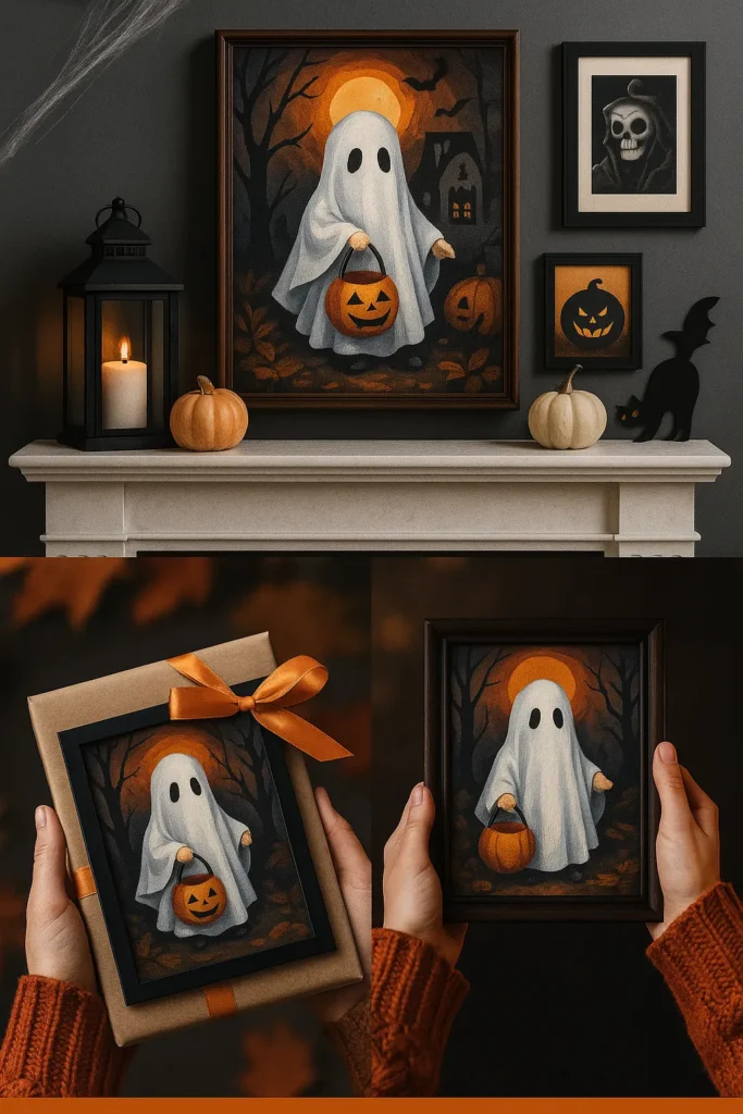 From Photo to Phantom: My Journey Creating a Custom Halloween Paint-by-Numbers Masterpiece 5 - Paint by Numbers Showcasing Your Spooky Spectacle